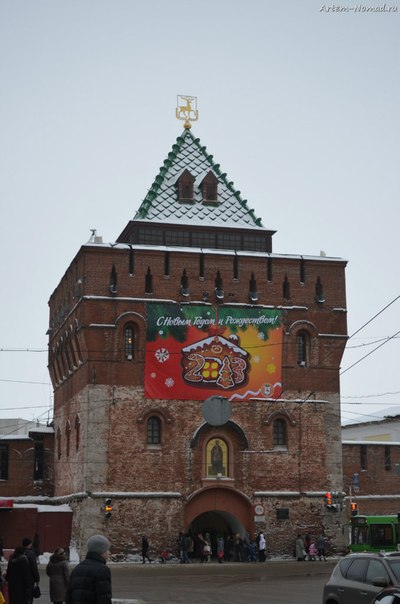 Дмитровская  башня кремля